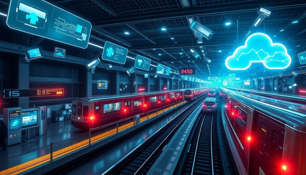 Гибридные транспортные узлы будущего: сотрудничество людей и машин - иллюстрация