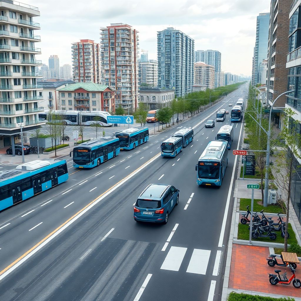 Новые подходы к городской мобилизации и транспорту без шлейфа углерода