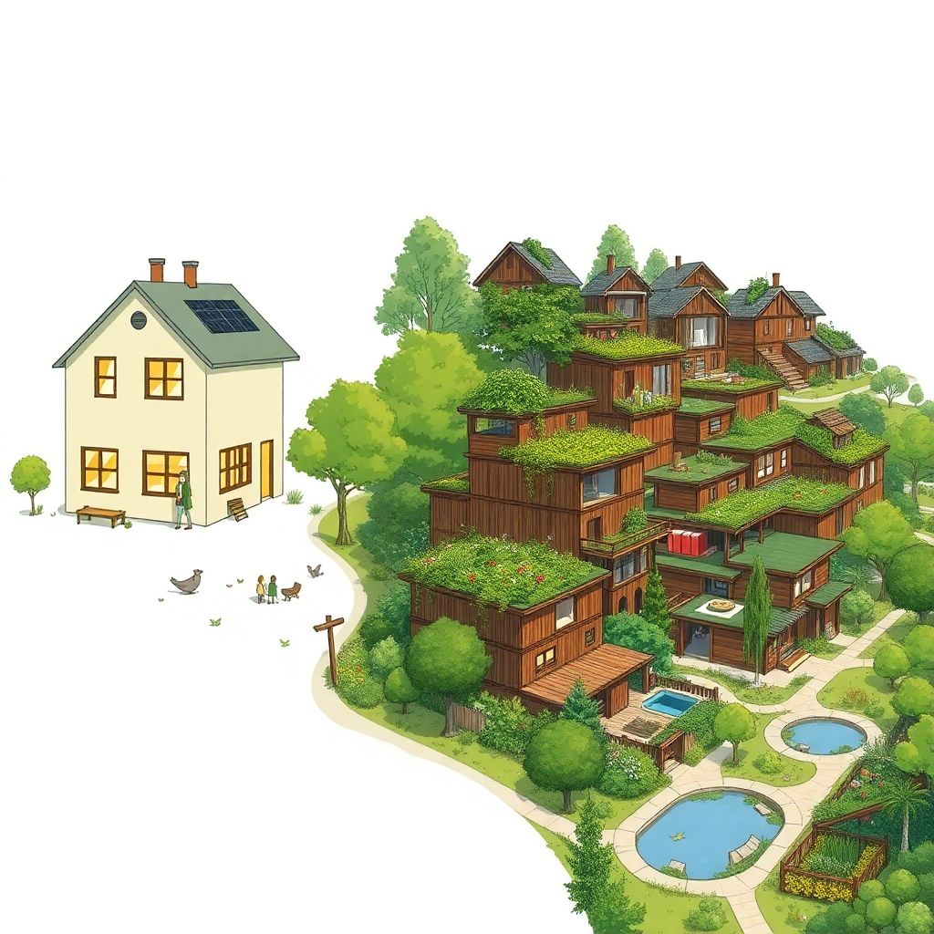 Регенеративное строительство: ключевые принципы подхода и вдохновляющие примеры