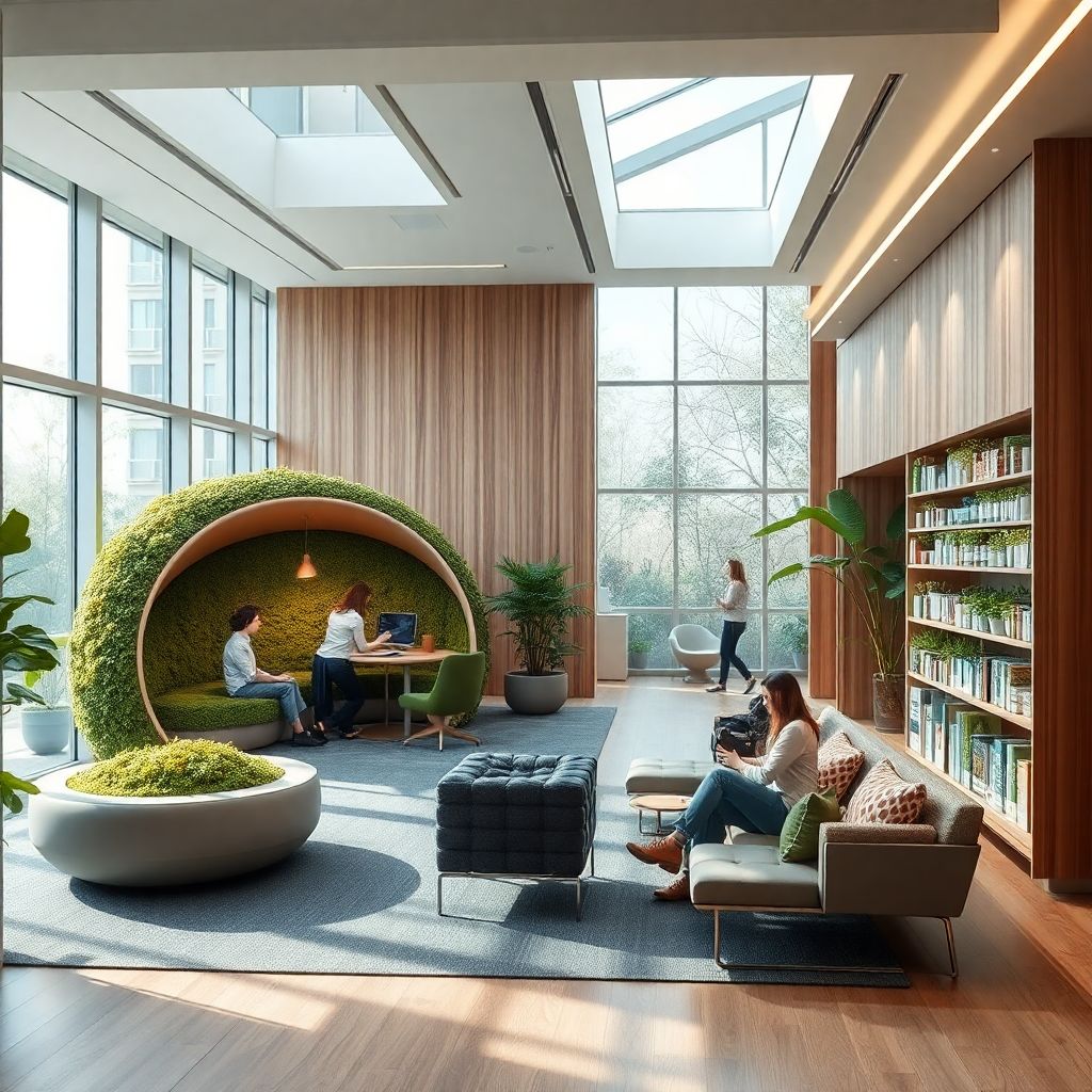 Биофилия в архитектуре: как дизайн улучшает благосостояние и продуктивность