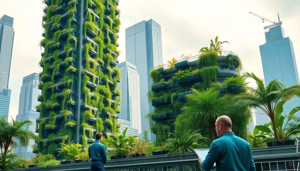 Новые масштабы: небоскрёбы как садовые экосистемы - иллюстрация