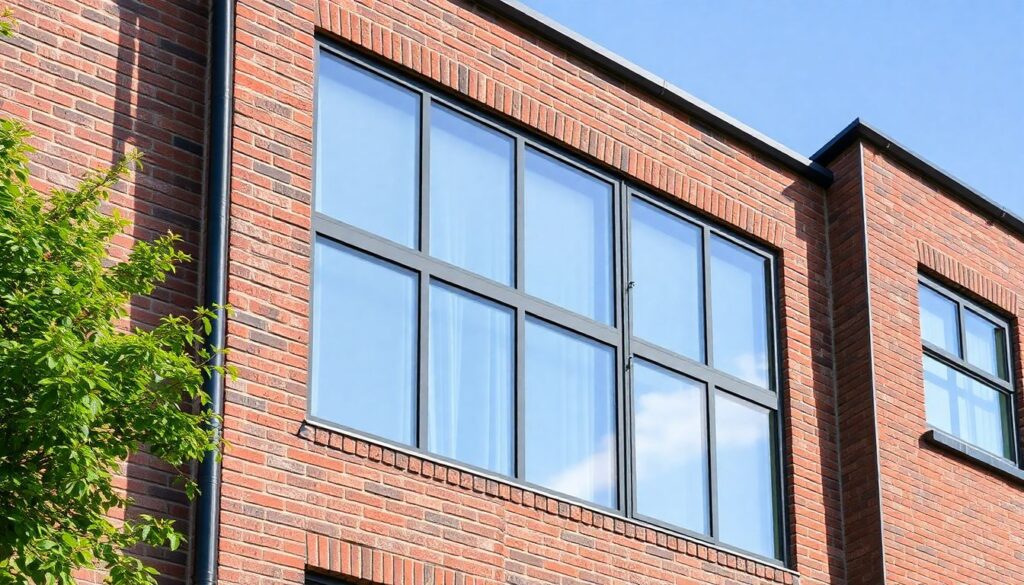 Энергоэффективные фасады и их роль в снижении углеродного следа - иллюстрация