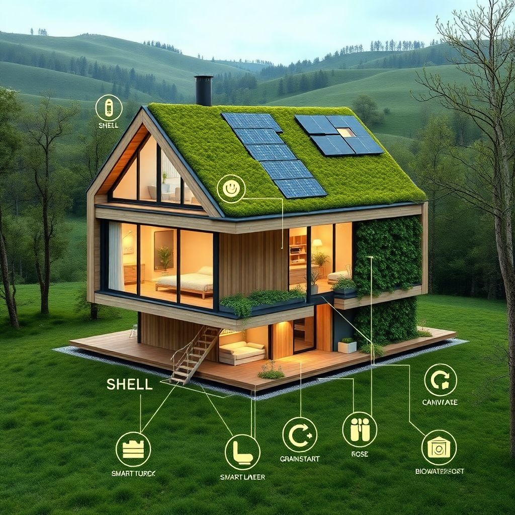 Гармония технологий и природы в футуристических концептах жилья будущего