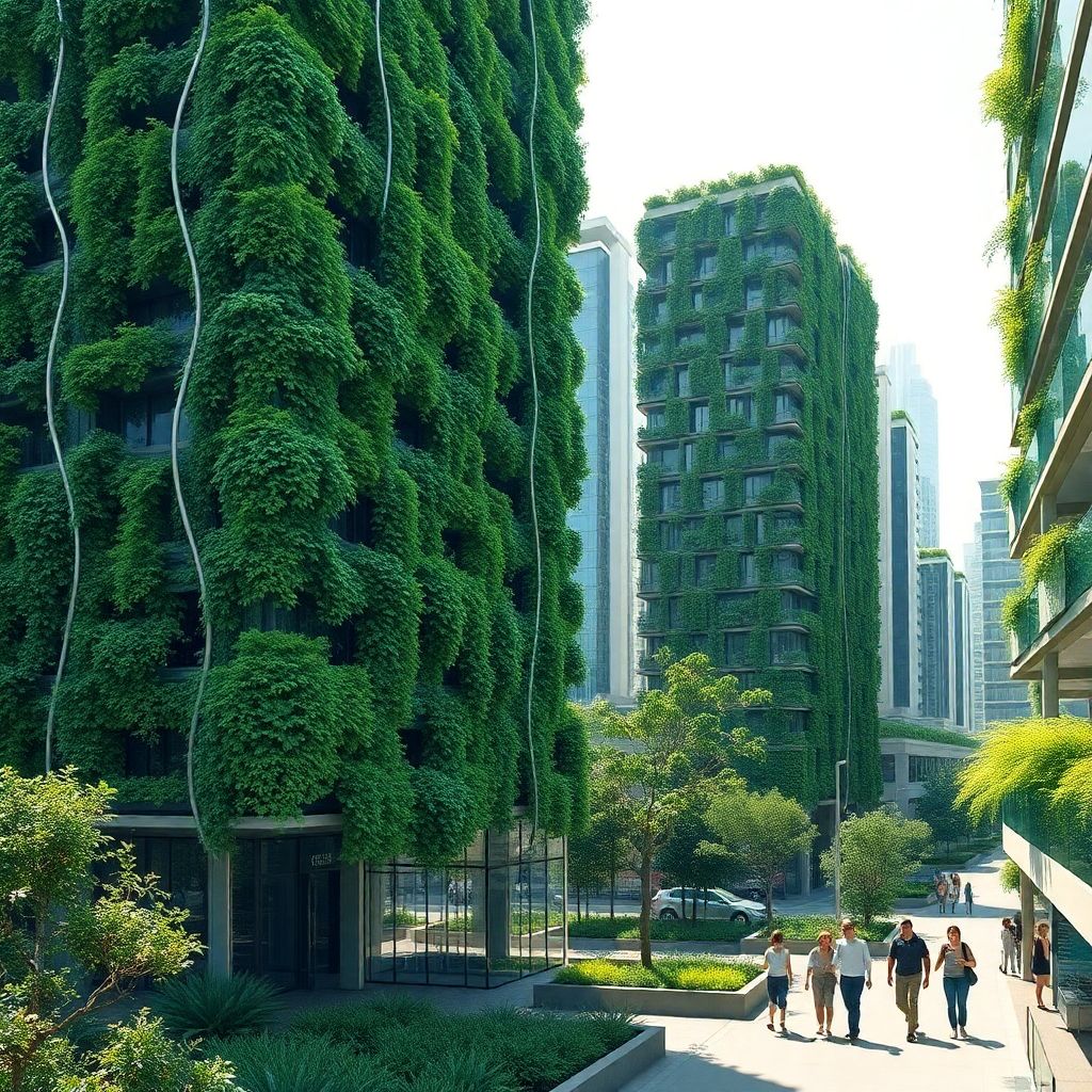 Вертикальное озеленение как инновация городской экологии и улучшение качества жизни