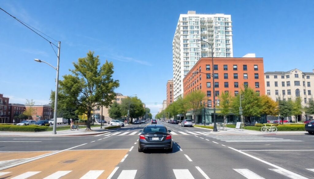 Будущее транспорта и архитектуры: автономные системы и продуманные маршруты - иллюстрация