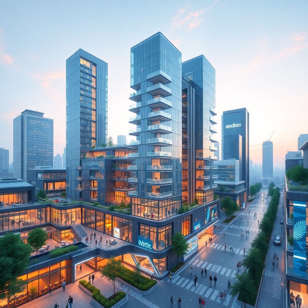 Переосмысление пространства: как гибридные здания будущего меняют города