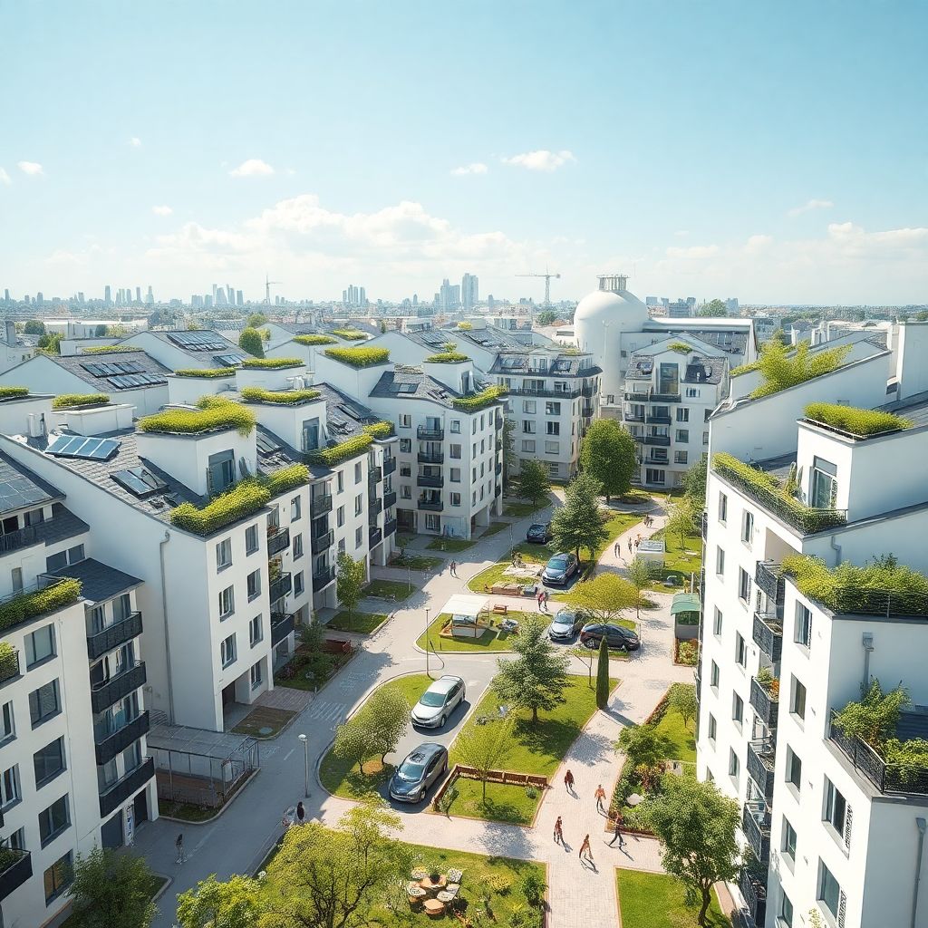 Энергоэффективные городские кварталы: принципиальные решения и примеры